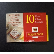 Great Britain First Class Stamp Booklet  - 10 Pieces of First Class Stamps ( Unused / Mint)