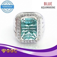 Aquamarine Stone Ring Elegant & SpecialBERYL