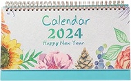 Desk Calendar 2024-2025 Pocket Calendar Two-Year Monthly Planner Desk Calendar 2021 January - 2025 June Schedule Organizer Flip Calendar Diary Home Office Calendar Calendar