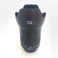 先到先得 Zeiss Milvus 25mm F1.4 For Canon