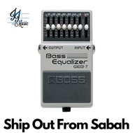 Boss GEB-7 7-band Bass Equalizer Guitar Pedal (GEB7)