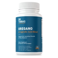 Dr. Tobias Oregano and Caprylic Acid Blend, Gut Flora Balance Complex, Intestinal Health & Immune Su