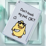 เคส Duck น่ารัก ใช้กับ iPad 7/8/9 10.2 นิ้ว มีช่องใส่ pencil ในตัว ใช้กับ Samsung Galaxy Tab A8 10.5