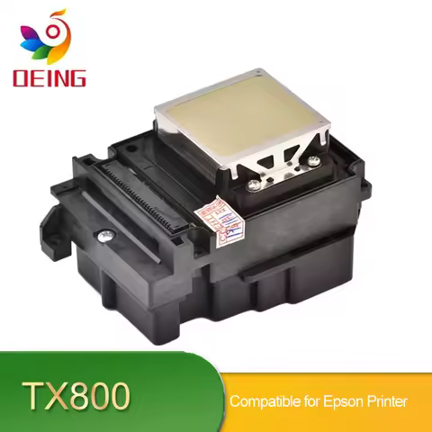 Original Printhead TX800 UV DTF Print Head F192040 6 colors DX8 DX10 For Epson TX710 TX720 TX810 PX8