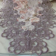 Table runner kain 6/8 kerusi/alas meja