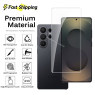 1-3 Pcs Fingerprint unlock Clear Tempered Glass For Samsung Galaxy S26 S25 S24 S23 Ultra Plus FE Gal