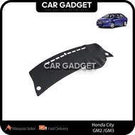 Honda City GM2 GM3 2008-2013 Dashboard Carpet Polyester Non-Slip Dash Mat Sun Shade Protective Pad C