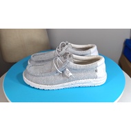 Hey Dude: Lightweight Soft Sole Casual Shoes Gray Breathable Mesh Fabric Premium Brand