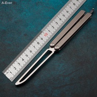 【Lowest price】ﺴ✽۞MAXACE Scorpio Small Seven Butterfly Practice Knife M390 Steel Fancy Throw Knife ED