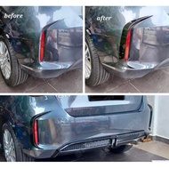 Honda city hatchback 2022 rear bumper abs canard glossy black  carbon