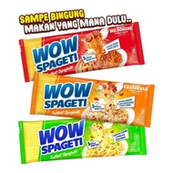 wow Spageti instant Spaghetti kemasan 75g.