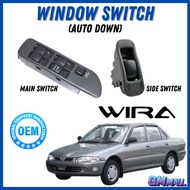 PROTON WIRA POWER WINDOW SWITCH BUTTON MAIN SIDE SWITCH Suis Cermin Tingkap Kereta wira aeroback