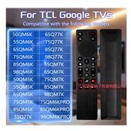 RC923A / FMB1 Voice Remote Control Replacement for TCL QLED Mini LED 4K UHD Google Smart TV G0401-00