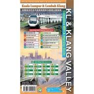 Kl &amp; KLANG VALLEY Completed MRT &amp; Highway Guide | Mrt &amp; Highway Guide Map Klang Valley | High Quality Map Poster