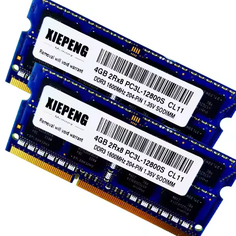 8GB DDR3L 1600 MHz RAM for DELL Latitude E7250 E7440 E7450 Rugged Extreme 7204 7404 Laptop 4GB 1Rx8 