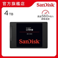 SanDisk - Ultra 3D NAND 4TB Internal SSD 硬碟 (SDSSDH3-4T00-G25)