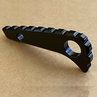 Black Anodized Titanium Back Spacer For Spyderco Paramilitary 2 (C81) USA