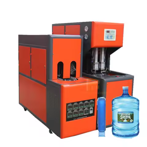 Semi-automatic 20 Liter Empty Water Bottle Making Machine 5 Gallon Bucket Extrusion Blow Molding Mac