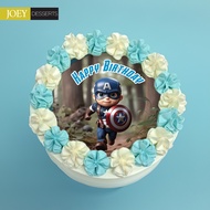 [JOEY CAKES] JNP12 Strong Captain | Birthday Cake