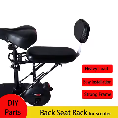 Electric Scooter Rear Rack Back Seat Frame Aluminum Alloy Luggage Carrier Bracket for Xiaomi Skateba