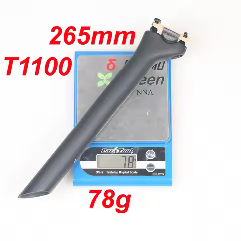 HY 27.2mm Superlight Carbon Seatpost 97g 260mm&300mm&365mm 15mm Offset/Zero