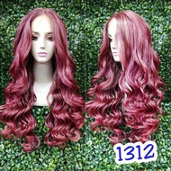 FRONT LACE WIG LACE KOREA WIG PANJANG WIG CURLY RAMBUT ASLI 1312