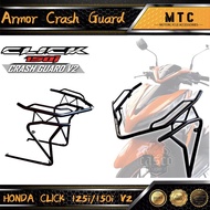 Full Armor Crash Guard Honda CLICK125i V2 V3 / CLICK150i V2 V3 Game Changer V2 V3