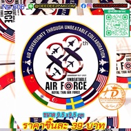 Sticker Size 9.5cm 88th Anniversary AIR FORCE Per Piece Contrast Color Durable Collectibles Souvenir
