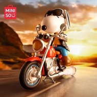 (現貨) Miniso Peanuts Snoopy Motorcycle Classic 史努比電單車摩托車盲盒經典彩色