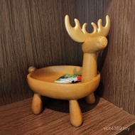 Key Light Luxury Entrance Home Decoration Creative Elk Storage Decoration Entrance ins Living Room G