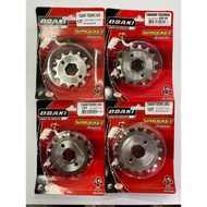 Stainless Steel Front Sprocket OSAKI 420 13T 14T 15T 16T Wave Nova Sonic Dash