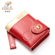 [A Full of energy] Prettyzys กระเป๋าสตางค์หญิง Mickey Design แฟชั่น Hasp กระเป๋าซิปเหรียญผู้หญิง39; S PU กระเป๋าหนังสำหรับบัตรเครดิต Carteras Mujer