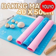 Non-Stick Silicone Baking Mat Pad Sheet Baking Pastry tools Rolling Dough Mat Large Thickening Anti-