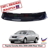 Toyota Corolla Altis (9th Gen) 2000-2006 AG Rear Wing Spoiler Visor (Big 20cm)