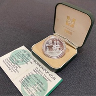 澳洲 1988年 10元 菲利普總督登陸紀念鏡面.925銀幣（ 有盒帶証書）      送禮之選。        （可議價)