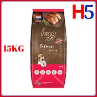 HUG Plus Salmon 15KG Dry Dog Food/ MakananAnjing/ Pet Food