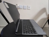 doqo 2 360 度可旋轉 2022 iPad Pro 11吋 4代 鍵盤保護殼, 太空灰