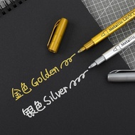 SSW Permanent Marker Metallic Chrome Gold Silver 1.5mm 4 PCS - GN550 - Multi-Color
