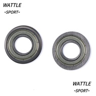 WATTLE 4pcs FR8ZZ Flange Ball Bearing, Chromium Steel 12.7*28.575*7.938mm Flange Rip Bearings, Easy 
