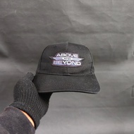 BOEING - ABOVE AND BEYOND Black Unisex Simple Cap for Men AND Women