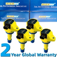 HIGHRS Performance Ignition Coil Plug Honda Civic IX FC FK HR-V 1.8L 2013-2015 Acura ILX 2.0L L4 CRV