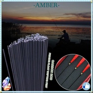 AMBER 10pcs Floats Buoy Material, Carbon 0.8mm~1.5mm Fishing Float Drifting Feet,  Style Eye-Catch D