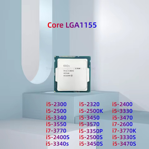 i5-2500 2300 2400 3470 2600s 3570s 3770s 2600k