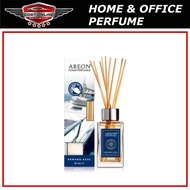 AREON Home Perfume【 VERANO AZUL 】Lux 85ml Reed Diffuser Aromatherapy Fragrance for House & Office Pe