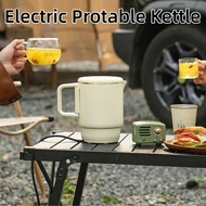 Mini Electric Folding Kettle Portable Travel Kettle 304 Stainless Steel Insulated Kettle, 800ml , 60
