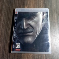 Metal Gear Solid 4 Guns Of The Patriots Ps3 Japan Fullbox