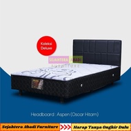 Central springbed multibed, spring bed, boxy, maxi new deluxe zest central full set & kasur divan ta