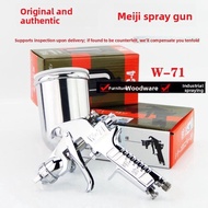 Free Shipping Meiji W-71 Topcoat High Atomization Spray Gun Furniture Rongchen 77 Wood Spray Paint G