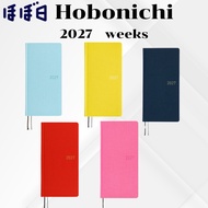 Hobonichi 2027 Weeks Colors Jan Start Weekly Planner