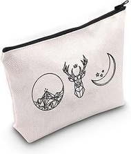 G2TUP Sarah J Maas Book Series Symbols Makeup Bag Sarah J Maas Fan Gift ACOTAR TOG CC Cosmetics Bag 